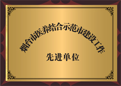 烟台市医养结合示范市建设工作先进单位